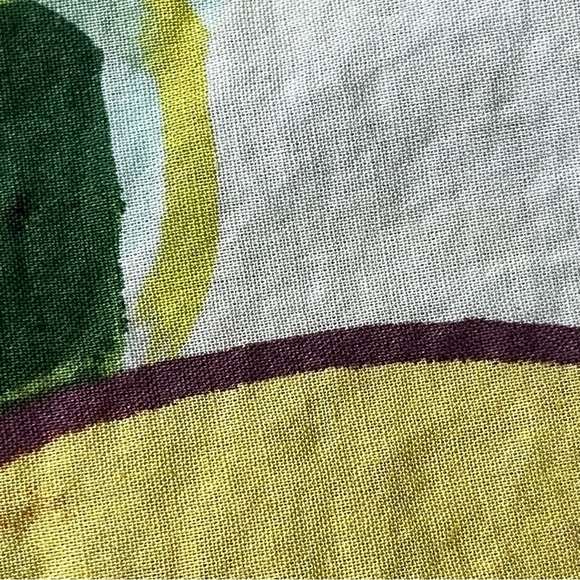 H&M Men’s Vintage Tropical Fruit Print Shirt – Hawaiian Button-Up Summer XL - Picture 10 of 10